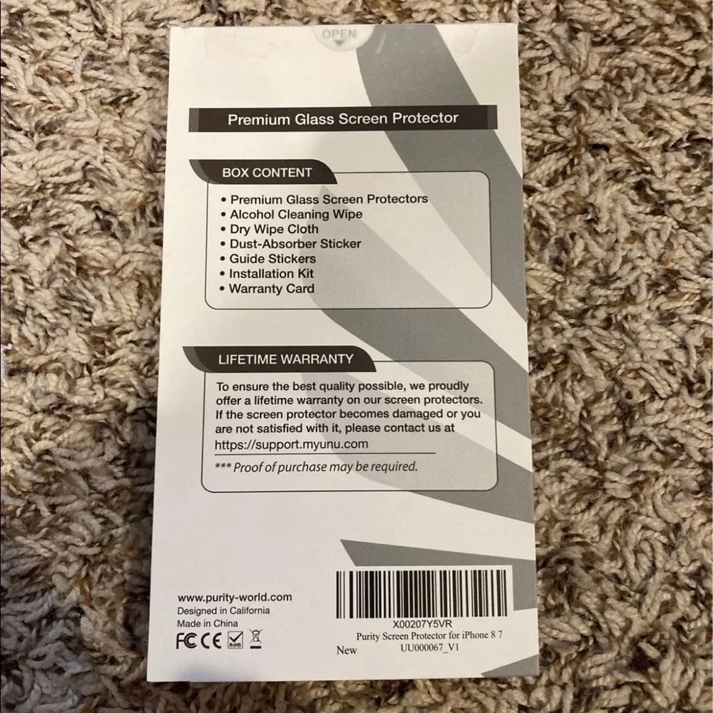 iPhone 7/8 screen protector